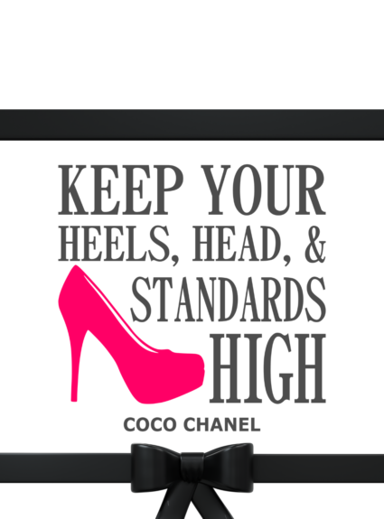 Coco Chanel Quote Phone Wallpaper