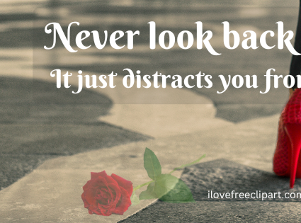 Never Look Back Darling Facebook Cover Photo