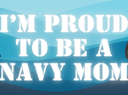 Proud To Be a Navy Mom Facebook Cover Photo